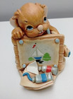 New ListingAngelo Artist Rabbit Figurine Pendelfin Studio Made in England, 4.5"