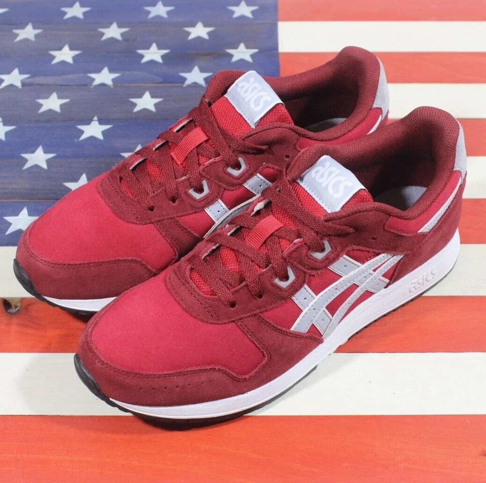 Asics Gel Lyte Classic 3 III Shoes SAMPLE Red/White/Grey [1201A103-600] Men's 9 - Image 4 of 4