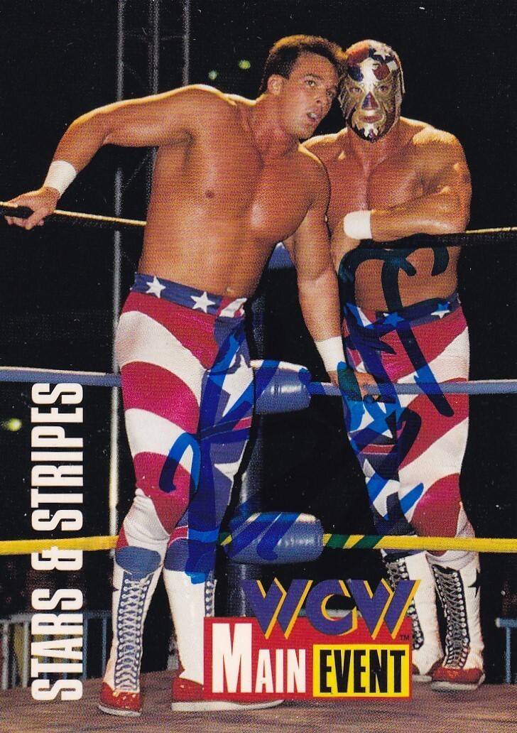 スポーツ選手 wcw wolf pack autograph スポーツ選手 wcw wolf pack