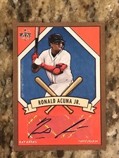 2019 RONALD ACUNA JR AUTO - DIAMOND KINGS DK205 SERIES #205S-RA INVESTMENT 🔥🔥