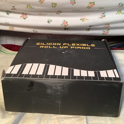 [RARE] OPEN BOX ROLL UP PIANO 61KEY SILICON FLEXIBLE ROLL UP PIANO