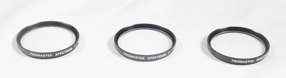 Vivitar Promaster Spectrum 7 52mm set of 3 magnification filters - Image 2 of 3