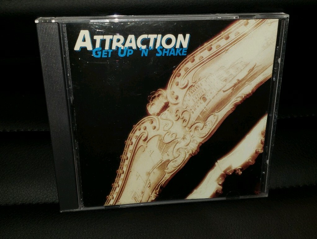 ATTRACTION hair metal cd GET UP 