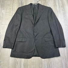 Hickey Freeman Lindsey Wool/Silk Blazer Jacket Men’s Size 42 Reg Made In USA