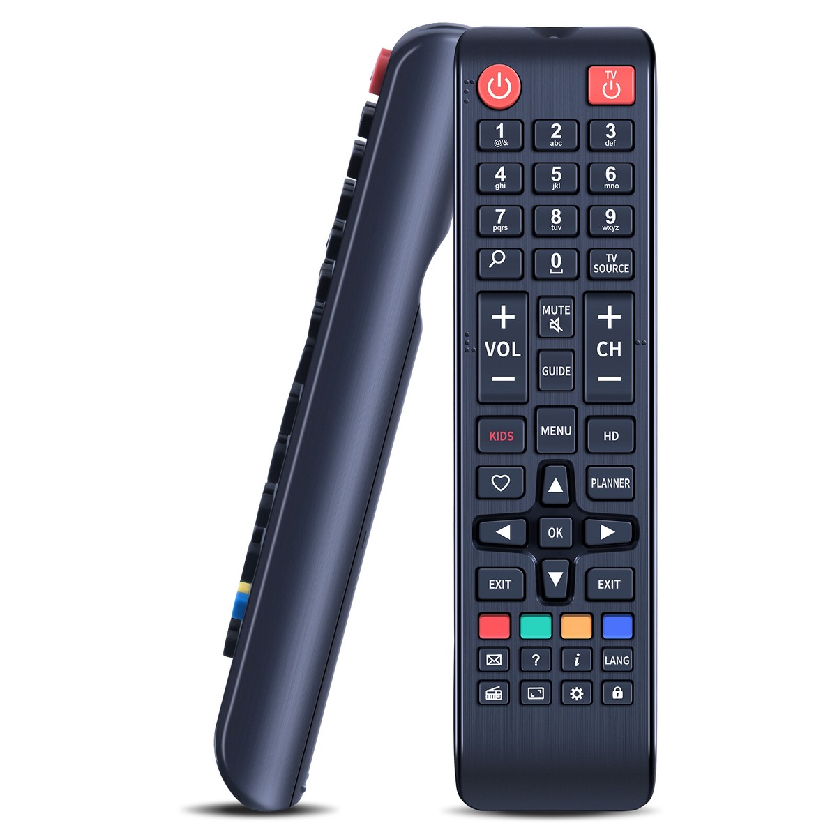 Telecomando Universale Per Ricevitore Dolce Telekom Romania TV, Nero, Wireless, Nuovo