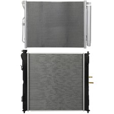 Radiator & AC Condenser Cooling Kit For 2011 2012-2015 Kia Optima 2.0L 1998CC