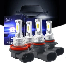 For Mazda 3 Sedan 4-Door 2.0L 2010-2018 Combo LED Headlights High Low Bulbs Kit