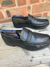mens LOAKE rome moccains/ loafers - size uk 8 GX good condition ( ref PIA )