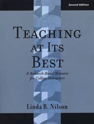 Teaching at Its Best: A Research-Based Resource for College Instruct - VERY GOOD