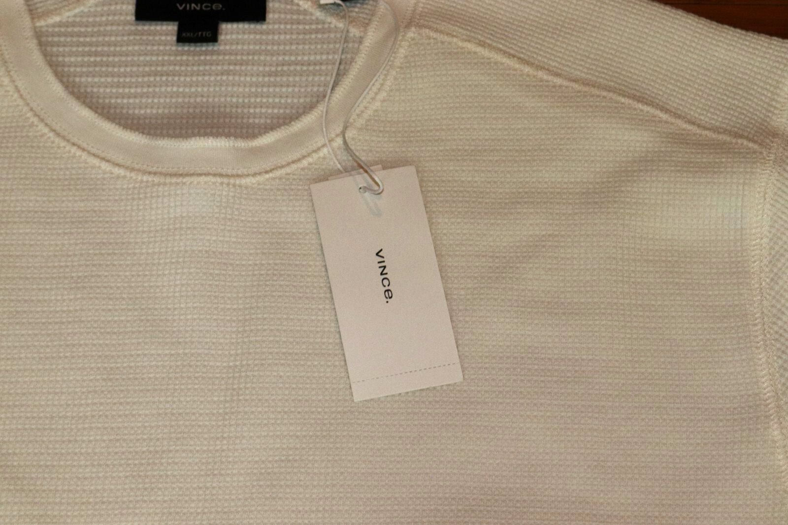 BNWT Vince Regular Fit Long Sleeve Thermal Top Size 2XL XXL MSRP $155!!