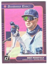 2021 Donruss Whit Merrifield #9 Holo Pink