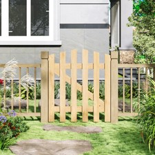 Garden Wooden Gate Pedestrian Side Gate Wood Yard Porch Fittings Latch