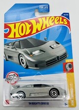 2022 Hot Wheels Silver/Gray  94 Bugatti EB110 SS, 65/250  HW Turbo 5/10