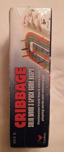 New Cardinal Solid Wood Cribbage Game # 6312 UPC: 047754631104 - Picture 4 of 5
