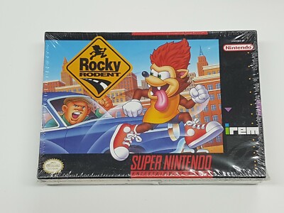 Rocky Roden Super Nintendo Authentic Brand New Sealed *wear/dent/crease