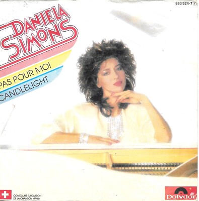 Daniela Simons: Pas Pour Me / Candlelight [Vinyl 45 Tours 7''] 1986 - SEHR GUT