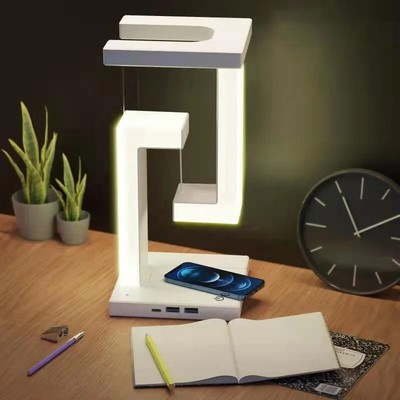 Smartphone Wireless Charging Suspension Table Lamp Balance Lamp For Home Bedroom