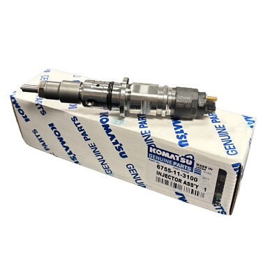 #ad #ad 6755 11 3100 FUEL INJECTOR CUMMINS ISB QSB KOMATSU NEW REPLACEMENT $297.00