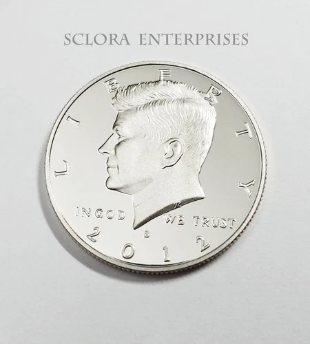 Photo of a 2012-S Kennedy Half Dollar Proof from an eBay listing that sold on Jul 16, 2026