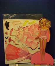 Barbie DANCE MAGIC Colorforms Fashion Dress Up Doll 1990