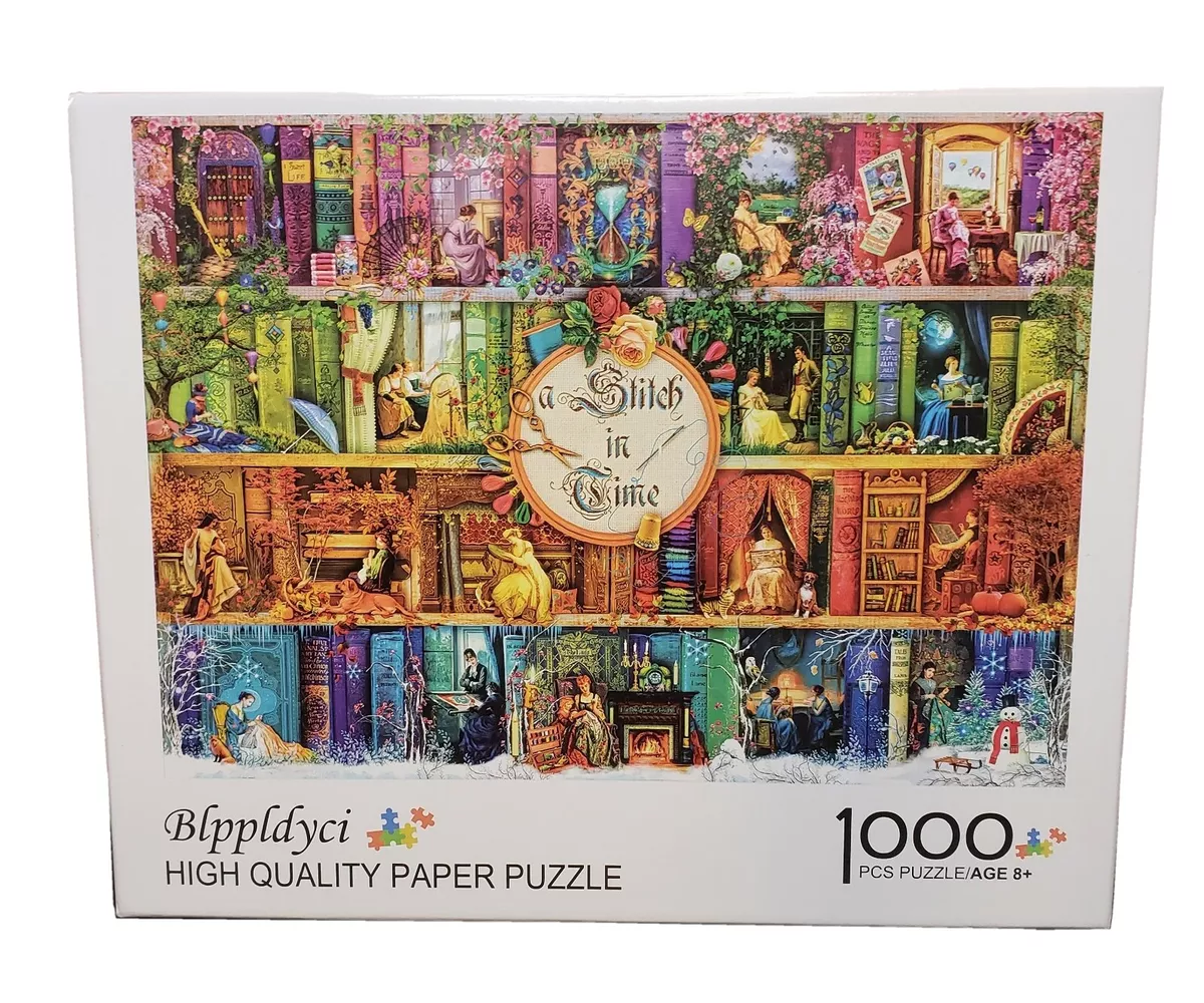 Blppldyci A Stitch In Time Jigsaw Puzzle 1000 Piece Puzzle