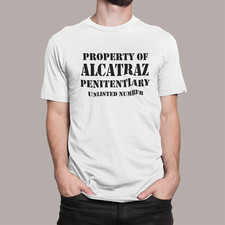 DEBBIE HARRY PROPERTY OF ALCATRAZ T SHIRT AS WORN BY BLONDIE PUNK ADULTS KIDS