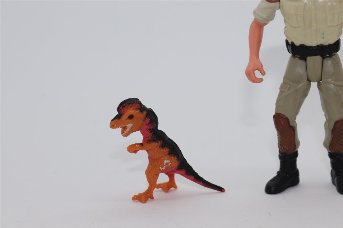 特撮 JURASSIC PARK DINO TRACKER JAWS JACKSON 1993 Jurassic Park Dino Trackers Jaws Jackson Figure