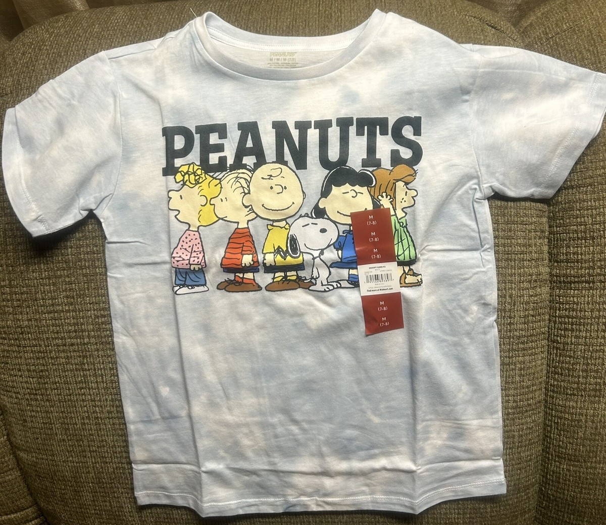 PEANUTS GENUINE MERCHANDISE Tシャツ NWT! Peanuts Gang T Shirt Kids Small SS Pullover Charlie