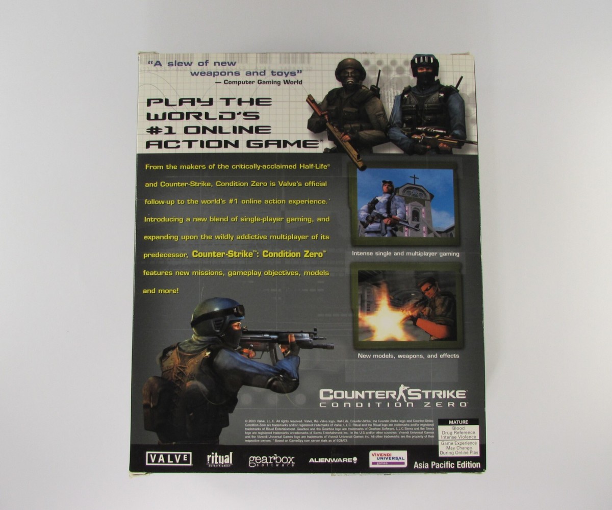 Counter-Strike: Condition Zero (輸入版) Amazon.com: Counter-Strike: Condition Zero - PC : Video Games