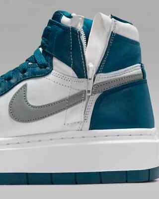 New Nike Women's Air Jordan 1 Elevate Hi Shoes - Sky J French Blue