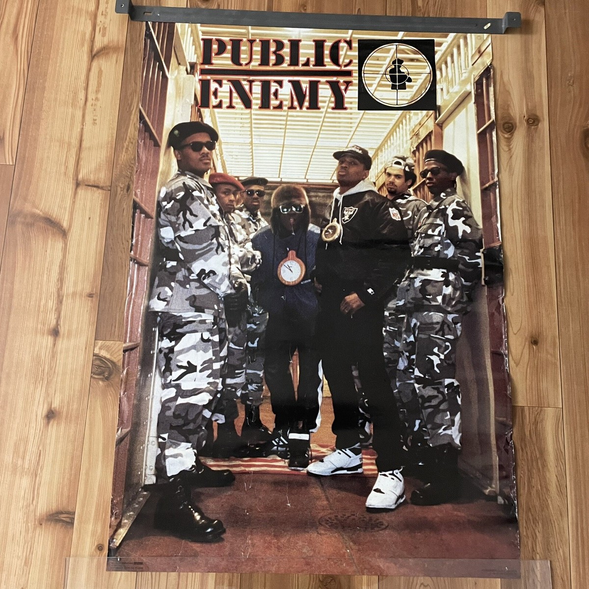 Public Enemy Winterland Original 1988 Def Jam Poster 23” X 35” Rap