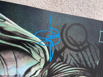 Tool Band Signed Poster Oslo Norway Tour Concert April 25 2022