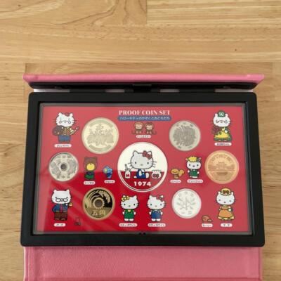 Sanrio Hello Kitty Proof Coins Set 2004 Born 30th Anniversary Made