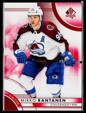 2023-24 SP Authentic #24 Mikko Rantanen Limited Red Colorado Avalanche