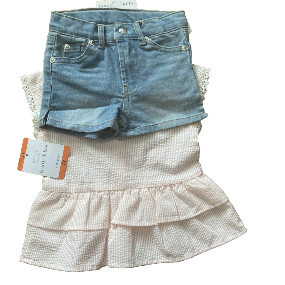 Koala Kids /Girl 2 piece Set Pink 2T - Image 2 of 4