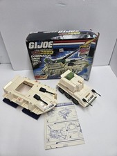 1987 GI Joe Battle Force 2000 Dominator Tank Near Complete ARAH Box Blueprints