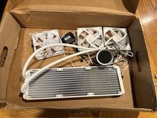 NZXT Kraken 360mm RGB White Liquid CPU Cooler RL-KR360-W1 LGA1700 AM5