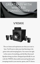 The Most Uncompromising 5-Speaker; Brand New PSW Home Theater Surround System 