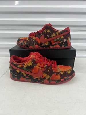 Nike SB Dunk Low Pro QS The Wizard of Oz Poppy Field FZ1291-600 Men s Size 11.5