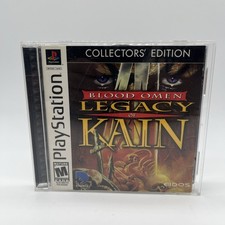 ebay® Auktion 147309523659 | Blood Omen Legacy of Kain PS1 PlayStation 1 Collectors edition CIB Tested Thumbnail of ebay® auction 147309523659 | Blood Omen Legacy of Kain PS1 PlayStation 1 Collectors edition CIB Tested
