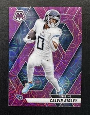 2025 Panini Mosaic CALVIN RIDLEY Purple Scope Exclusive Tennessee Titans 🔥🔥