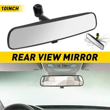 Universal Inner Inside Interior 10 Inch Rearview Rear View Mirror w/Adhesive