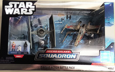 Jazwares Star Wars Micro Galaxy Squadron Evasive Action Battle Pack Luke R2-D2