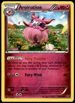 Aromatisse XY Base Set 93/146 Holo HP 5ban Graphics