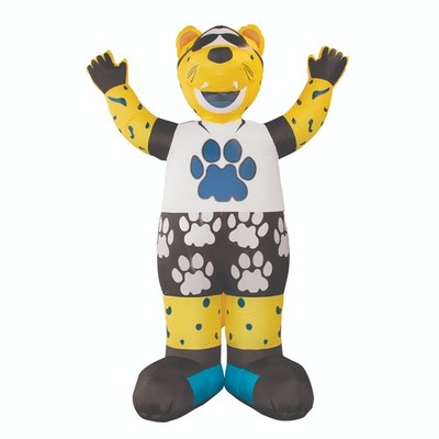 Jacksonville Jaguars 7 Ft Tall Inflatable ''Jaxson'' Mascot for Tailgating Party