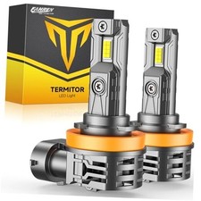 FAHREN H11/H9/H8 LED Bulb 50000LM 900 Brighter 6500K Super Bright 1:1 Mini