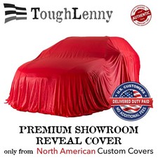 Showroom Reveal Indoor Car Cover For Porsche Models Medium Sized Red Rsc448r