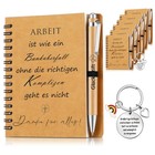 Charfia 6 Set Geschenk für Kollegen, Dankeschön Geschenk, Abschiedsgeschenk K...