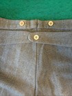 Reproduction Civil War Gray Jean Cloth Trousers With Black Stripe Down Each Leg — photo 3