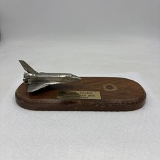 Vintage Vandenberg Air Force Base NASA Space Shuttle Figure DESK TOPPER Display